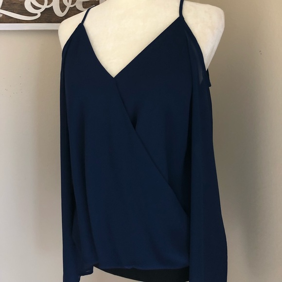 Navy Blue Blouse Naked Zebra - Picture 3 of 8